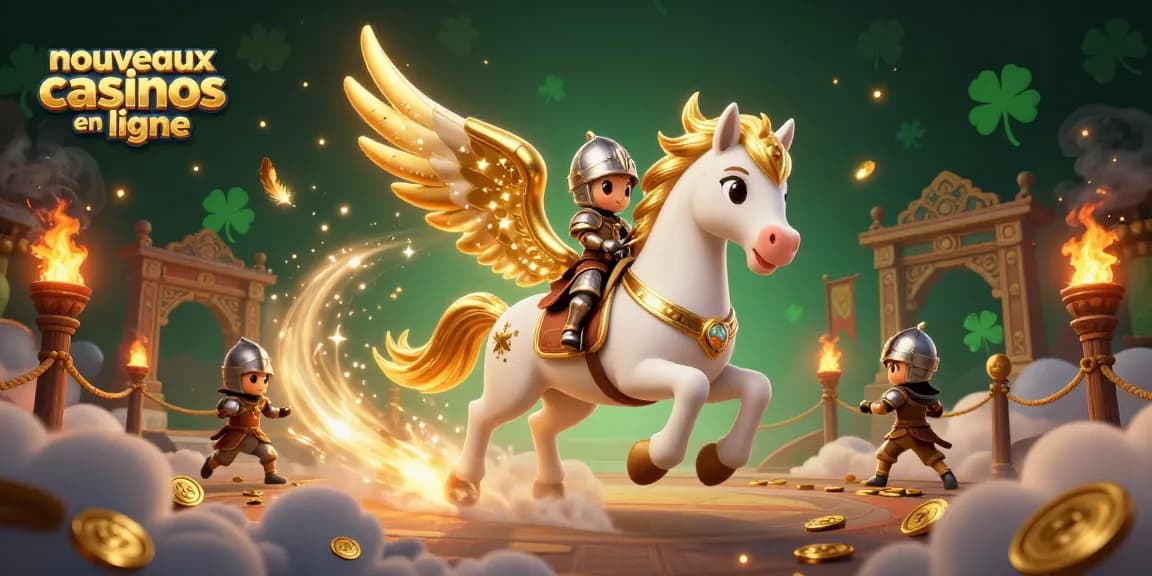 Découvrez les nouveaux casinos en ligne avec une scène dynamique de jeu mettant en avant une action de casino passionnante.