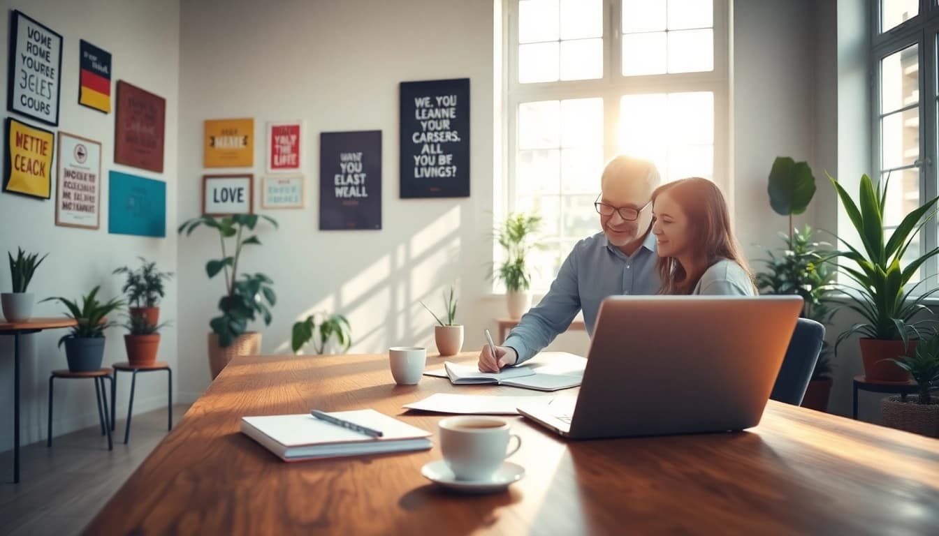 Harnessing the power of Career coaching in a supportive environment with a professional coach and client.