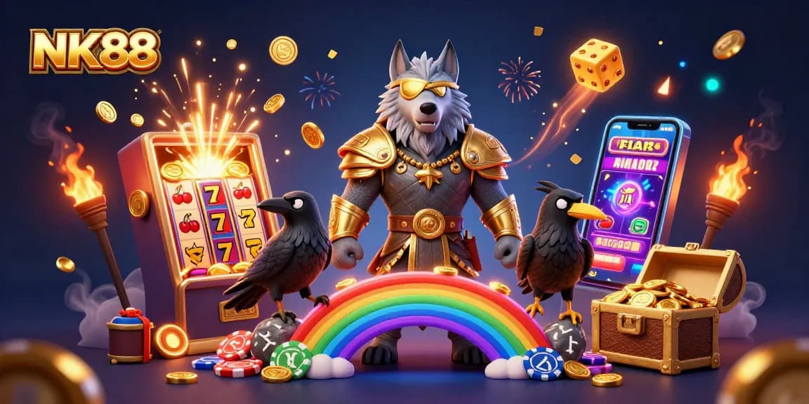Experience thrilling wins at NK88 with vibrant casino games and magical jackpot moments.