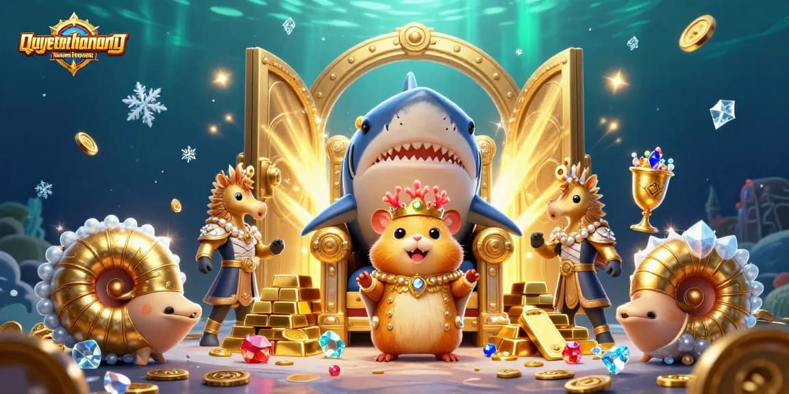 Win big with quyetchientienthuong in an ultra-detailed 3D casino adventure featuring icy treasures and royal characters.