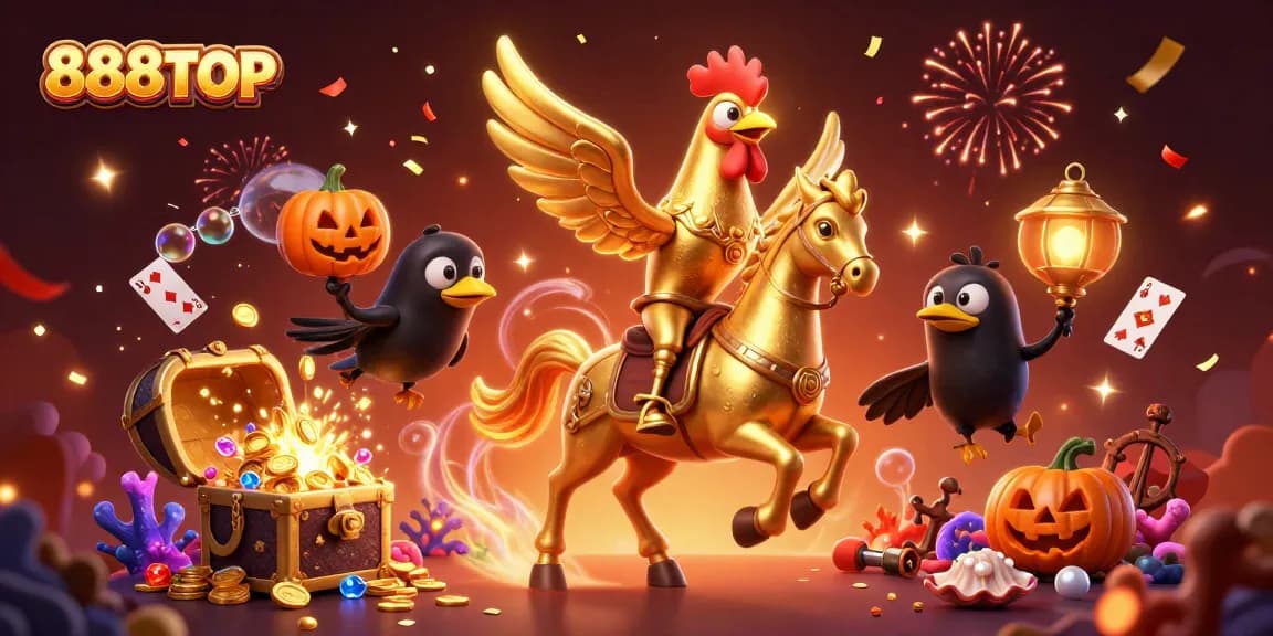 Win big at 888TOP with a dazzling casino adventure featuring unique characters and immersive elements.