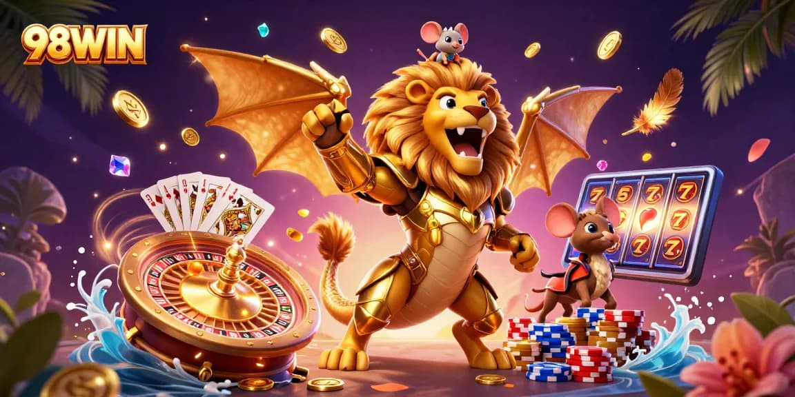 Play slot games with 98WIN and experience the thrill of golden wins and epic adventures.
