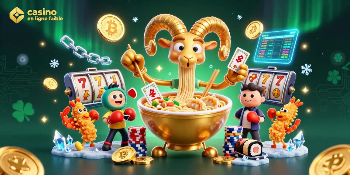 Profitez du jeu dans un casino en ligne fiable avec une animation festive et dynamique.