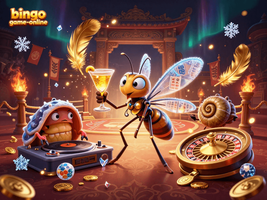 Engage with bingo-game-online in thrilling jackpot bingo gameplay featuring vivid casino characters and exciting elements.