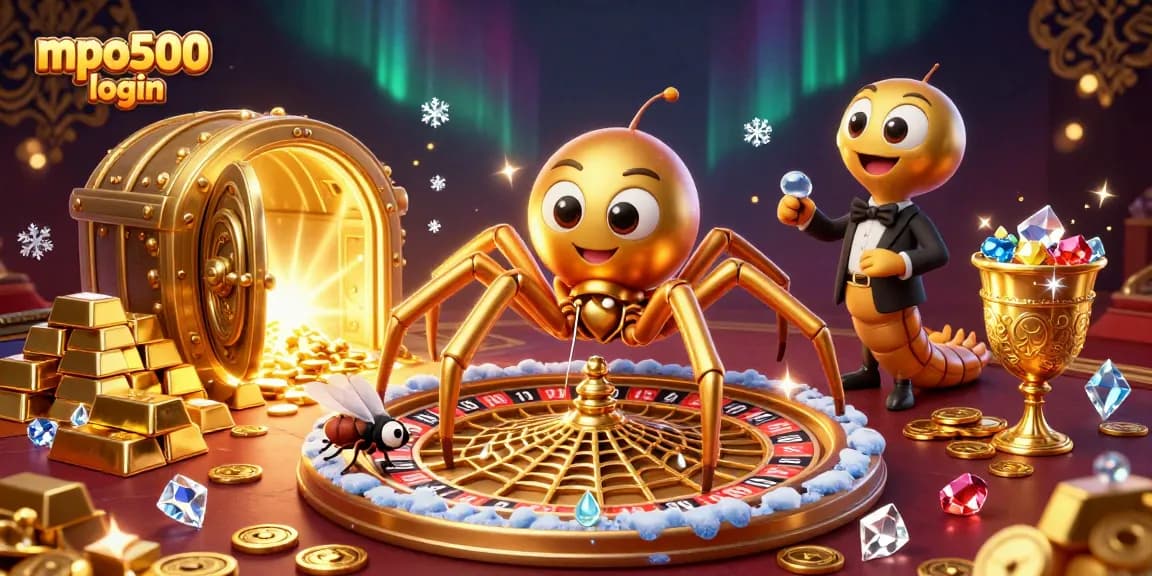 Bet with confidence using mpo500 login for thrilling gaming experiences in this unique 3D illustration.