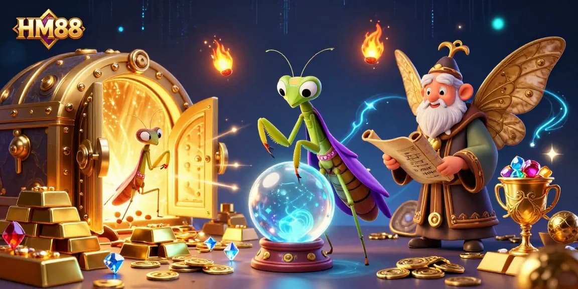 Win big at HM88 with casino tactics and illustrations of a mystical world.