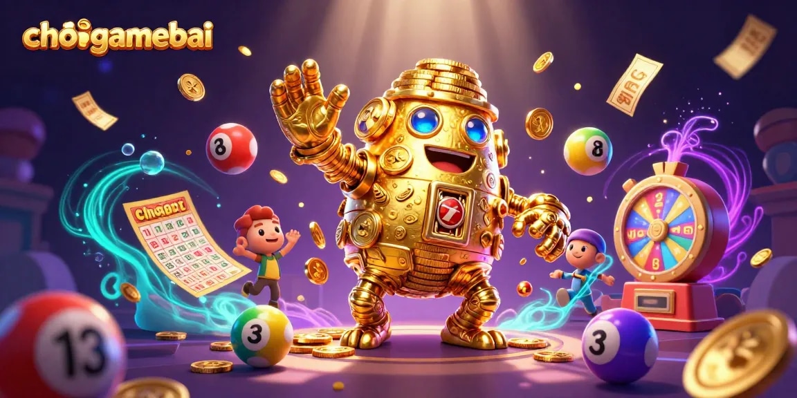 Experience the thrill of choigamebai with golden golems and dynamic lottery elements!