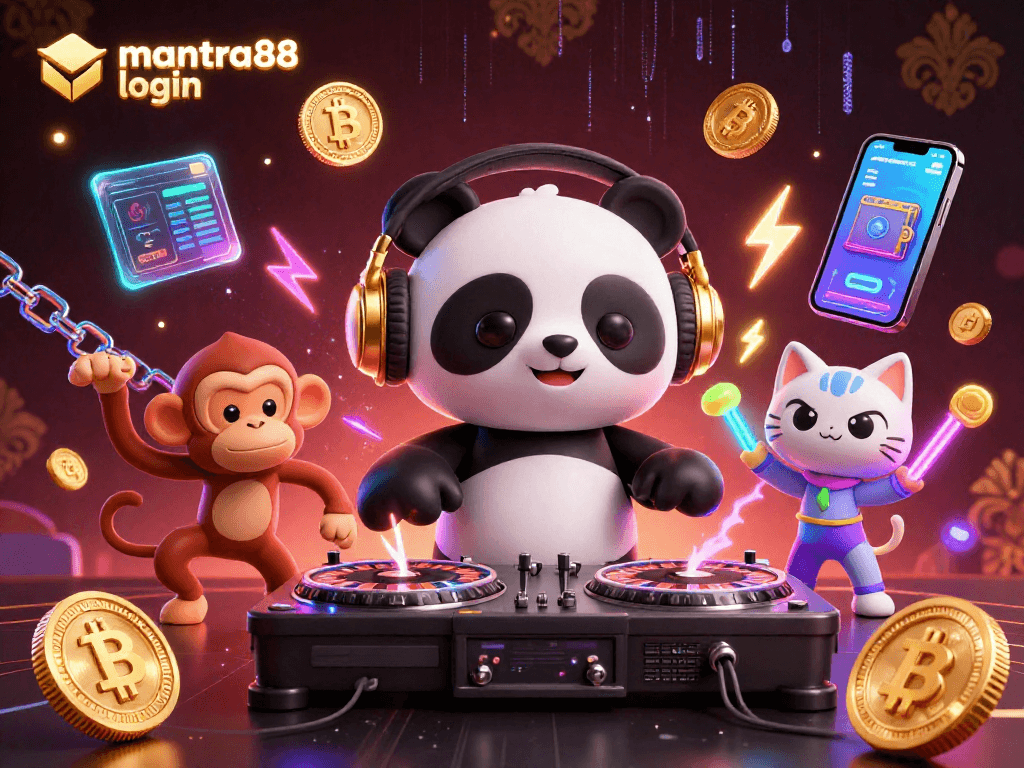 Experience thrilling gameplay at mantra88 login with vibrant cartoon characters in a dynamic casino scene.