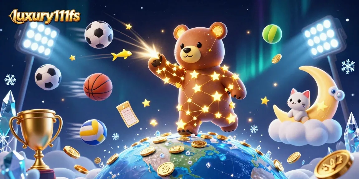 Win big at luxury111fs with an engaging 3D casino illustration filled with betting excitement.