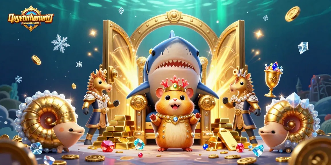 Win big with quyetchientienthuong in an ultra-detailed 3D casino adventure featuring icy treasures and royal characters.