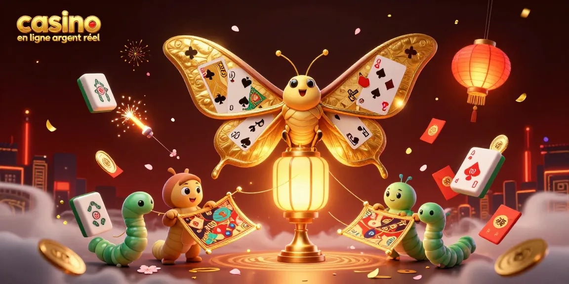 Jouez aux jeux de casino en ligne argent réel avec une scène vibrante de fortune.
