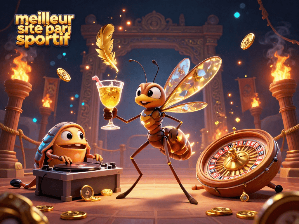 Découvrez le meilleur site de pari sportif avec des personnages animés dynamiques et des éléments de jeu captivants