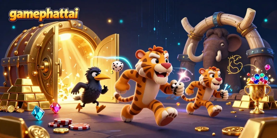 Spin big wins with gamephattai as a caveman and sabertooth tiger duo rule the casino scene.