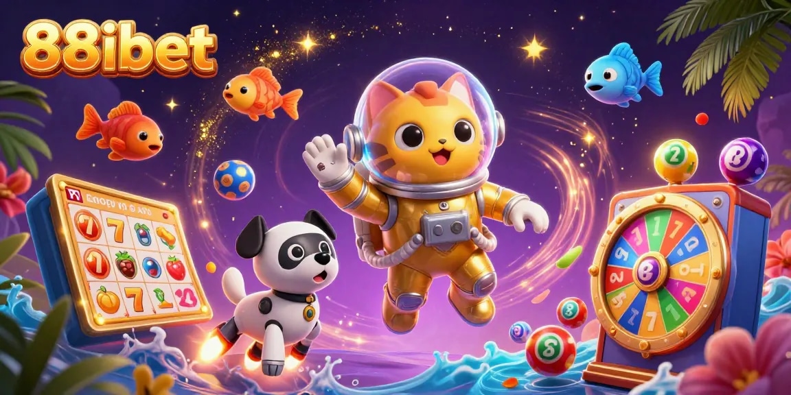 Spin the reels of 88ibet and enjoy vibrant slot games amidst a cosmic adventure!