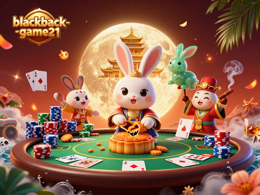 Engage with blackjack-game21 in a vibrant 3D casino scene filled with action and energy.