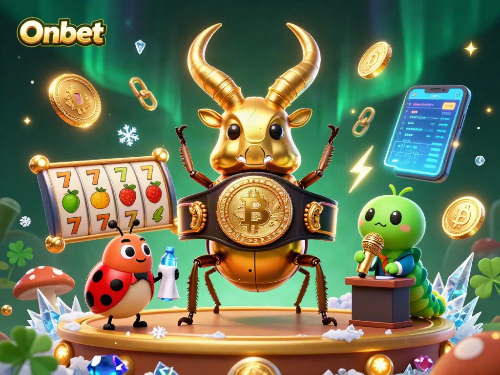 Engage with Onbet’s exhilarating casino action featuring a dynamic boxing match scene.