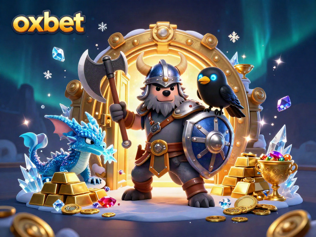 Experience thrilling gaming with oxbet’s Viking warrior alongside dazzling treasures.