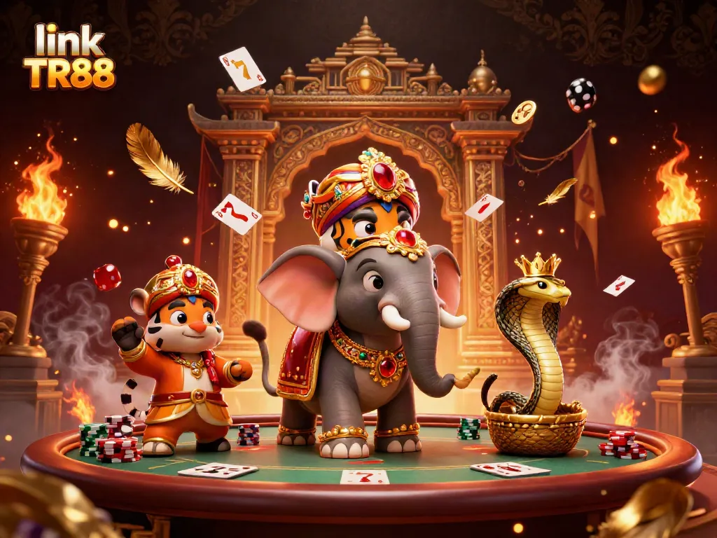 Experience the thrill of link TR88 at a vibrant casino with dynamic poker scenes.