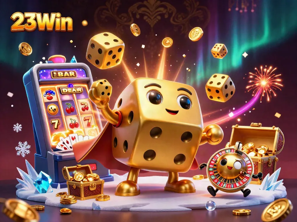 Experience 23Win's thrilling online gambling world with dynamic dice, slots, and casino action.