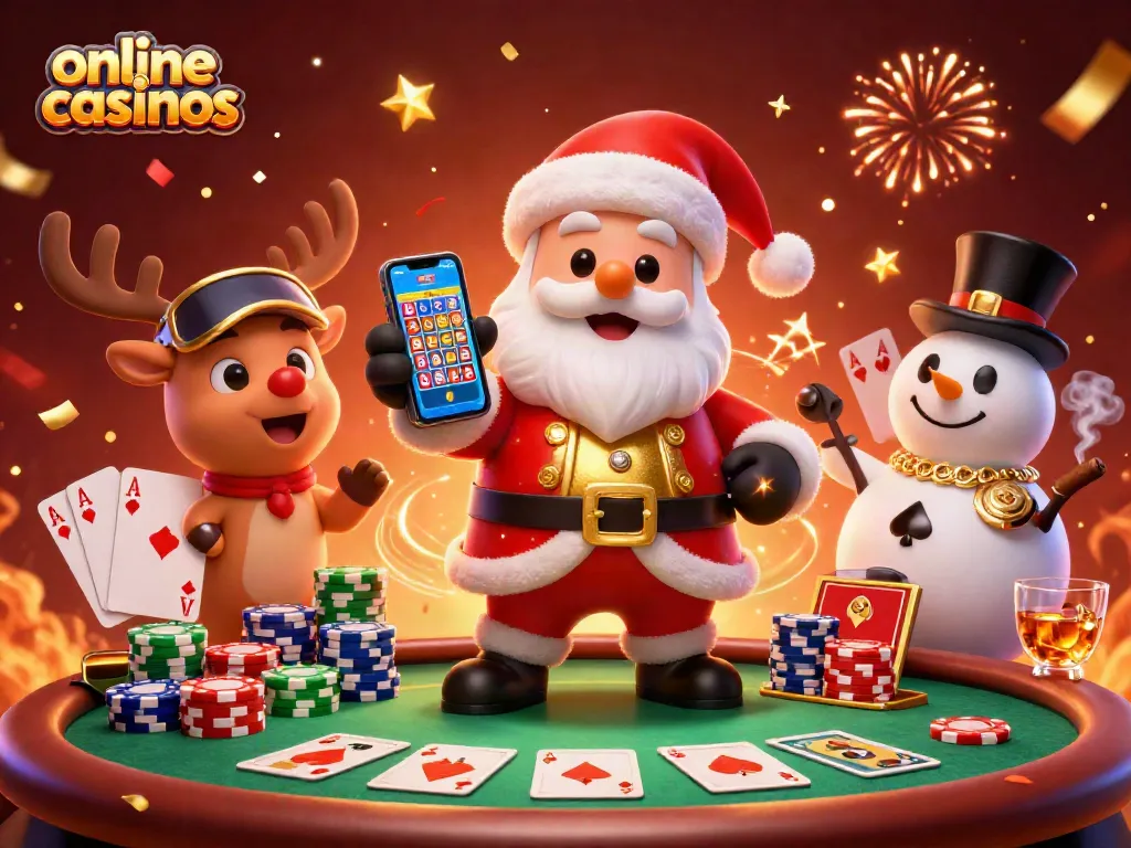 Engage with online casinos showcasing a vibrant 3D illustration of fun characters celebrating big wins.