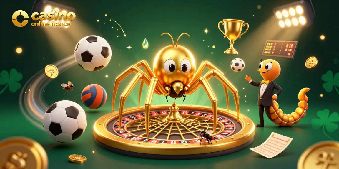 Profitez de l'excitation d'un casino en ligne France avec des personnages animés et des éléments de jeu captivants.