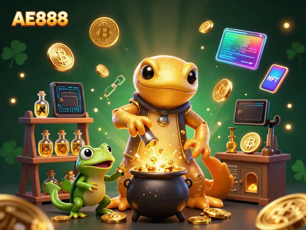 Engage in thrilling experiences at AE888 with the alchemist and his gold while immersing in a vibrant online casino.