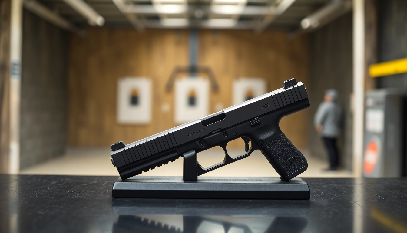 Showcase the glock 48 slide with stylish design and sleek finishes.