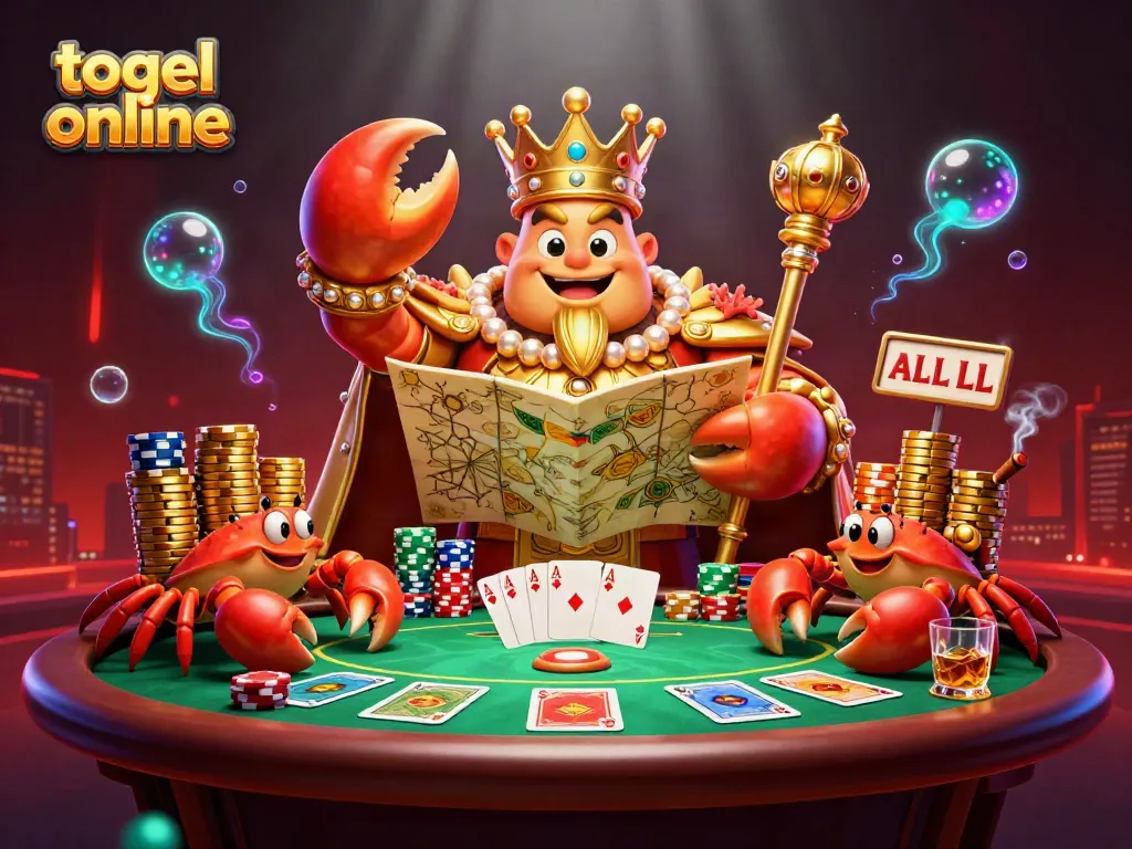 Gali togel online yang aman dan menyenangkan dengan karakter unik dan suasana kasino yang menarik.