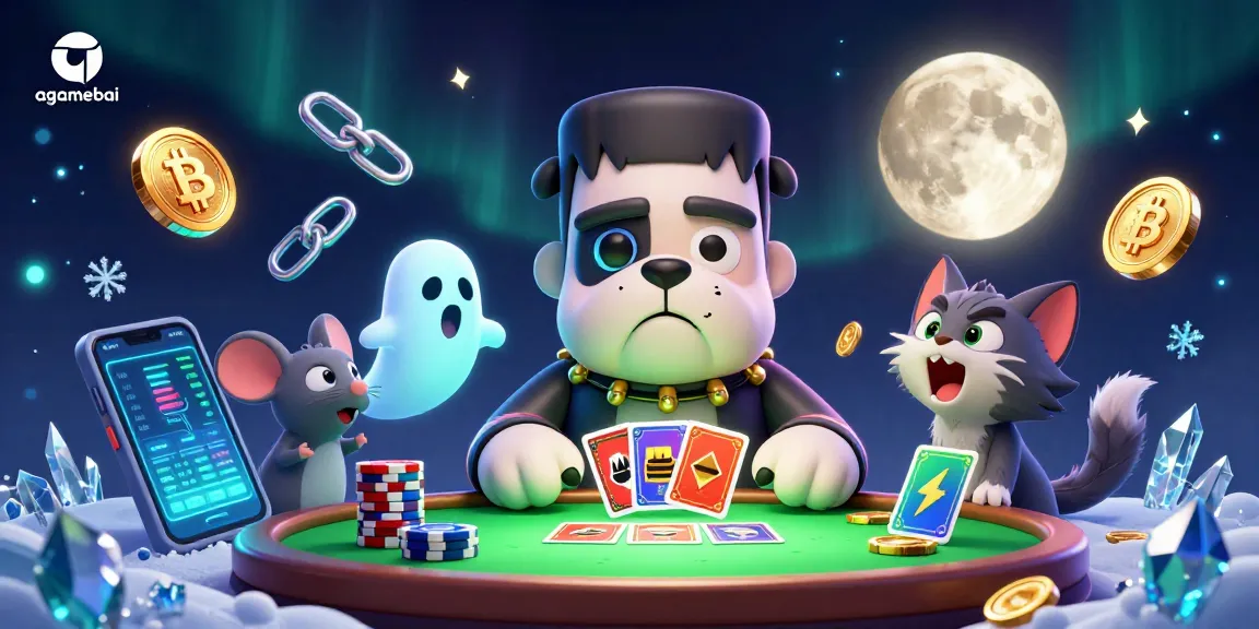 Experience thrilling card games with agamebai, featuring unique 3D characters and vibrant casino elements.
