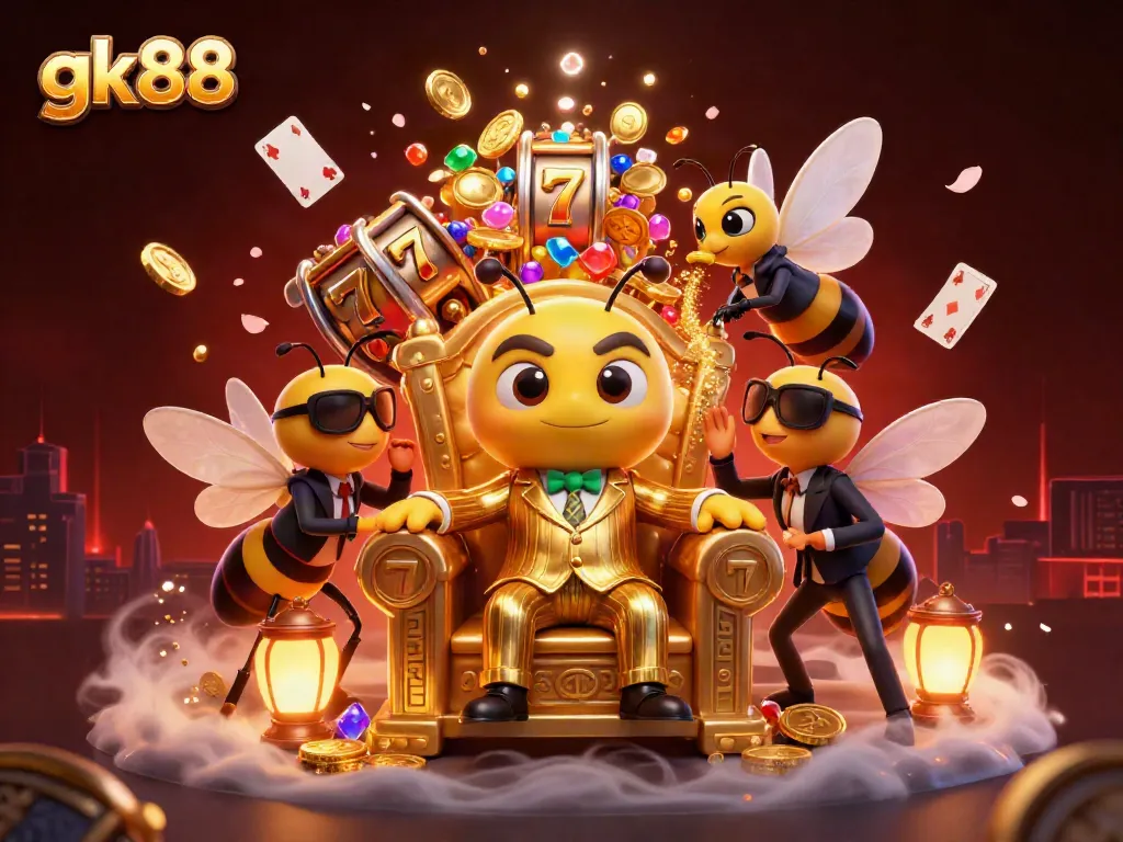Engage with the gk88 casino experience featuring thrilling gameplay and vibrant characters in an exciting scene.